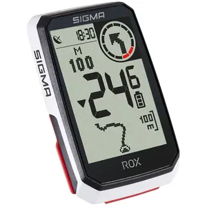 Compteur Sigma Rox 4.0 Gps - blanc - TUVendu parla-becanerie