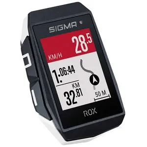 Compteur SigmaRox 11.1 Evo Gps - Cad + Hrm - blanc - TU