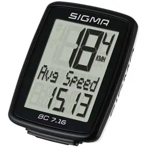 Comparateur de prix : Sigma Ordinateur de vélo BC 7.16 STS Noir