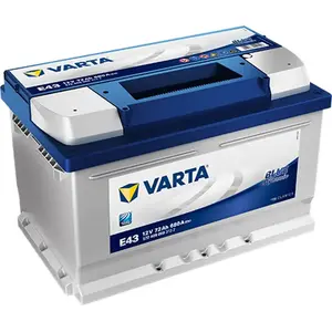 Comparateur de prix : VARTA Blue dynamic E43 (+ droite) 12V 72AH 680A