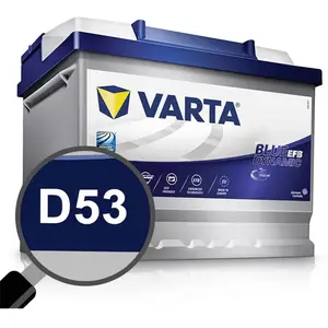 Varta Blue Dynamic Efb D53 Batterie Voitures, 12 V 60Ah 560 Amps (En)Vendu parmanomano