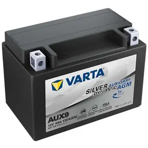 Varta Batterie De Voiture 12v 9ah/130a Agm Auxiliary L+ M6 pas cher