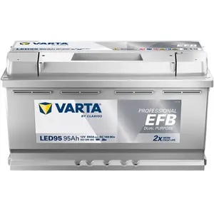 Comparateur de prix : Batterie Pour Bateau Et Camping-car Varta Led 95 Ah - 850 A