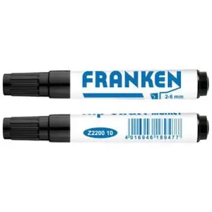 Comparateur de prix : Franken marqueur pour chevalet, tracé: 2-6 mm, noir z2200 10