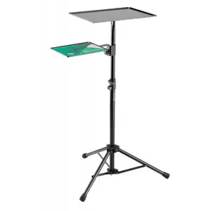 Comparateur de prix : König & Meyer Accessoires claviers 12150-000-55 STAND ORDINATEUR PORTABLE NOIR Stands claviers