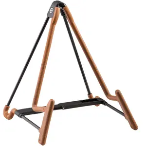 Konig & Meyer 17581 Heli-2 stand noir/liège pour guitare électrique