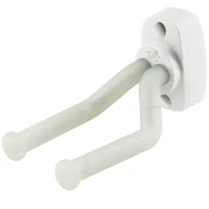 Comparateur de prix : K&M 16280WH - Support mural pour guitare - Blanc