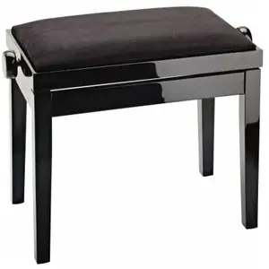Comparateur de prix : K&M Konig & Meyer 13901 Tabouret de piano en bois Black High Polish