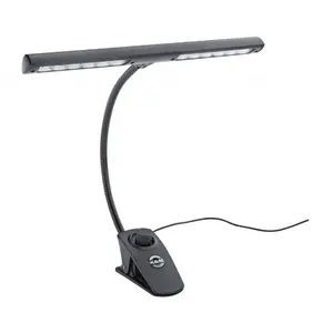 Pupitres K&M 12295 - LAMPE POUR PUPITRE -NOIR - CABLE 3M - 2X6 LEDS pas cher