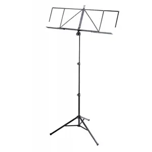 König & Meyer 10062 Pupitre Double ''robby Plus'' Noir Hauteur Reglable de 580 A 1220 MM Pupitres