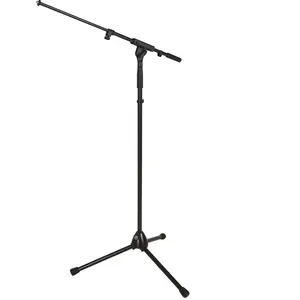Comparateur de prix : K&M 210-8B PIED DE SOL AVEC PERCHE POUR MICROPHONE 425-725 MM NOIR KÖN