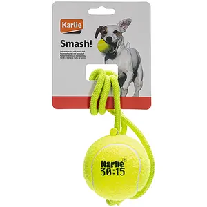 Balle de tennis Karlie HSP avec corde intégrée env. Ø 8 x 18 cm pour c... pas cher