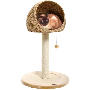 Comparateur de prix : Karlie Karlie 34891 Arbre À Chat Banana Leaf Ii, 56 X 56 X 93 Cm (Beige)