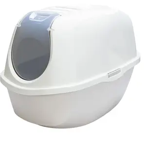 Maison de toilette Karlie Eco Smart pour chat - gris