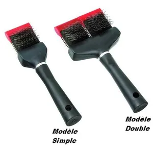 MORIN Brosse Flex Care 2 en 1 pour chien et chat pas cher