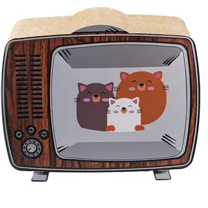 Niche à griffer Karlie Telly pour chat - L 43 x l 23 x H 35 cmVendu parzooplus