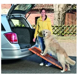 FLAMINGO Passerelle Pliable pour Chien 120 x 30 x 6 cm pas cher
