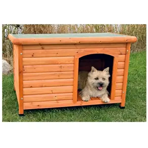 MORIN IMPORT Niche bois CANADA pour chien pas cher