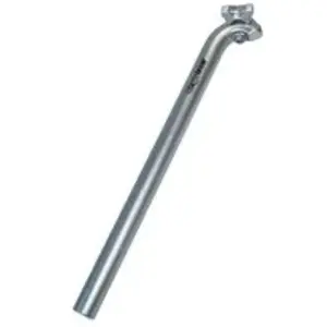 ergotec Seat Post Hook 26.4 x 400 AL6061 T6, Offset 25 mm Silver Polished pas cher