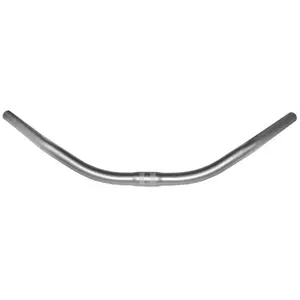 ERGOTEC - Cintre Vélo Moon Acier 610Mm 25.4 53º Argent