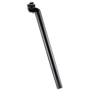 Comparateur de prix : Tige de selle Ergotec Patent en aluminium noir avec recul 18mm (350 mm