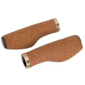 Comparateur de prix : Poignées Ergotec Kyoto Kork VTT 130/130mm - Marron