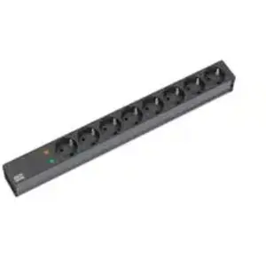 Comparateur de prix : Bloc multiprise - BACHMANN - 333.534 NOIR - 8 prises - 2m de câble - Aluminium