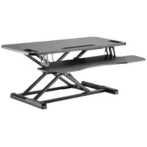 Assmann - digitus Ergonomischer Schreibtischaufsatz schwarz DA-90380-1 pas cher
