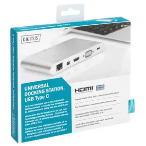 Digitus Station d'accueil universelle, USB Type C - NeufVendu parpixmania