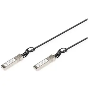 Comparateur de prix : Digitus DN-81220 câble de fibre optique 0,5 m DAC SFP+ Noir