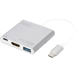 DIGITUS Adaptateur USB3.0 Type C -> USB 3.0 + USB Type C + HDMI 4K