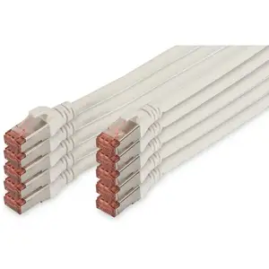 Digitus Professional câble de réseau 1 m Cat6 S/FTP (S-STP) Blanc