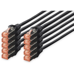 Comparateur de prix : Digitus Cable de Red S-FTP Cat. 6 LSZH 2m Negro 10 Unidades