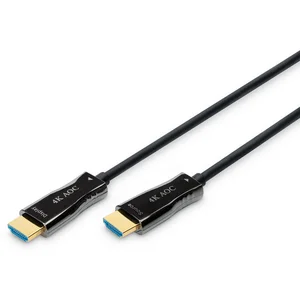 Comparateur de prix : Câble De Fibre Optique Hybride Hdmi® Aoc, Uhd 4k, 15 M - Digitus