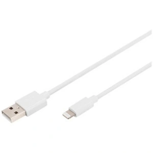 Digitus Câble de données/charge USB-A - Lightning, certifié MFI, 2m - Neuf pas cher