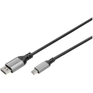 Comparateur de prix : DIGITUS DisplayPort Adapterkabel mini DP->DPort St/St 8K 2m