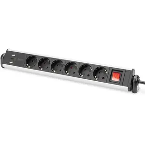 Digitus Da-70624 Multiprise 9 Prises Avec Interrupteur pas cher