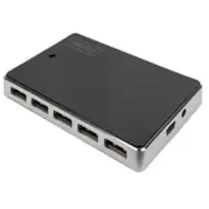 DIGITUS Hub USB 2.0, 10 ports, noir pas cher