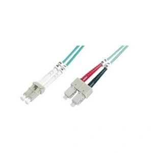 Comparateur de prix : Câble fibre optique duplex 50/125 OM4 SC LC violet - DIGITUS - 2m