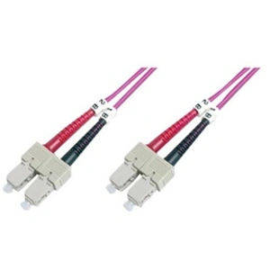 Comparateur de prix : Câble fibre optique DIGITUS SC/SC, 3 M (DK-2522-03-4) - Connecteur SC mâle - 3m - OM4 - Full duplex