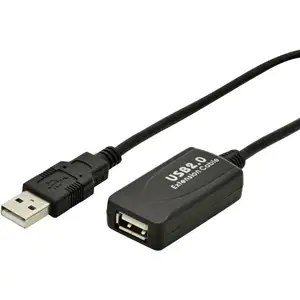 Comparateur de prix : Câble usb usb 2.0 usb-a mâle, usb-a femelle 5.00 m noir DA-70130-4 V570911 - Digitus