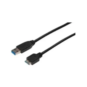 Digitus ASSMANN - Câble USB - Micro-USB de type B (M) pour USB type A (M) - USB 3.0 - 50 cm - moulé - noirVendu pardarty