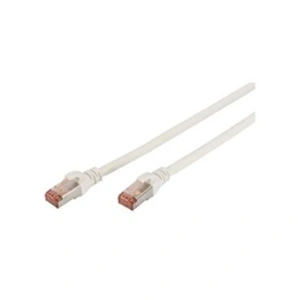 Comparateur de prix : DIGITUS Câble LAN Cat 6-1m - RJ45 Câble réseau - S/FTP blindé - Compatible Cat 6A & Cat 7 - Blanc
