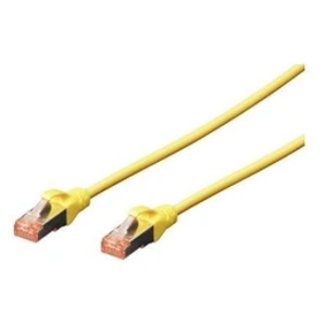 Comparateur de prix : DIGITUS Câble LAN Cat 6-0,5m - RJ45 Câble réseau - S/FTP blindé - Compatible Cat 6A & Cat 7 - Jaune