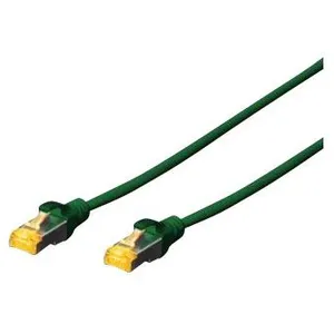 Comparateur de prix : DIGITUS Câble LAN Cat 6A - 10m - RJ45 Câble réseau - S/FTP Blindé - Compatible Cat-6 & Cat-7 - Vert