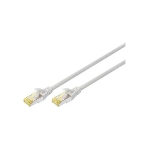 Comparateur de prix : Câble patch RJ45 LSOH AWG 27-7 CAT 6 S-FTP Blindé Bt Rouge 25 m Gris - DIGITUS