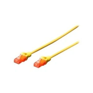 Comparateur de prix : Assmann Electronic DIGITUS Professional cordon de raccordement - 5 m - jaune