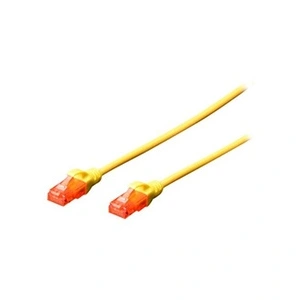 Comparateur de prix : DIGITUS ASSMANN Electronic DK-1617-030/Y câble de réseau 3 m Cat6 U/UTP (UTP) Jaune