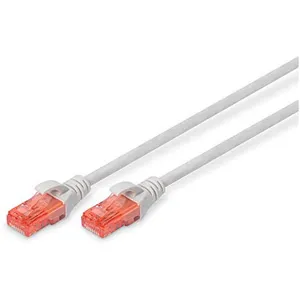 Comparateur de prix : ASSMANN Digitus 0.5m Cat6 U/UTP câble de réseau U/UTP (UTP) Gris (CAT 6 U-UTP. Cu.