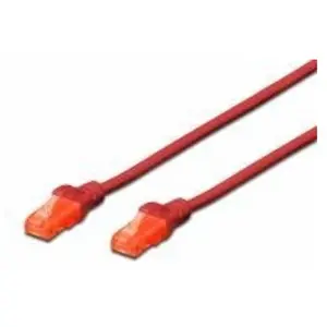 Comparateur de prix : Assmann Electronic Digitus 0.25m Cat6 U/UTP câble de réseau 0,25 m U/UTP (UTP) Rouge (CAT 6